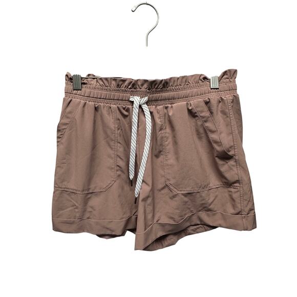 Lot of 3 Zella Women Shorts Cream, Burgandy and Mauve Size S - Picture 3 of 10